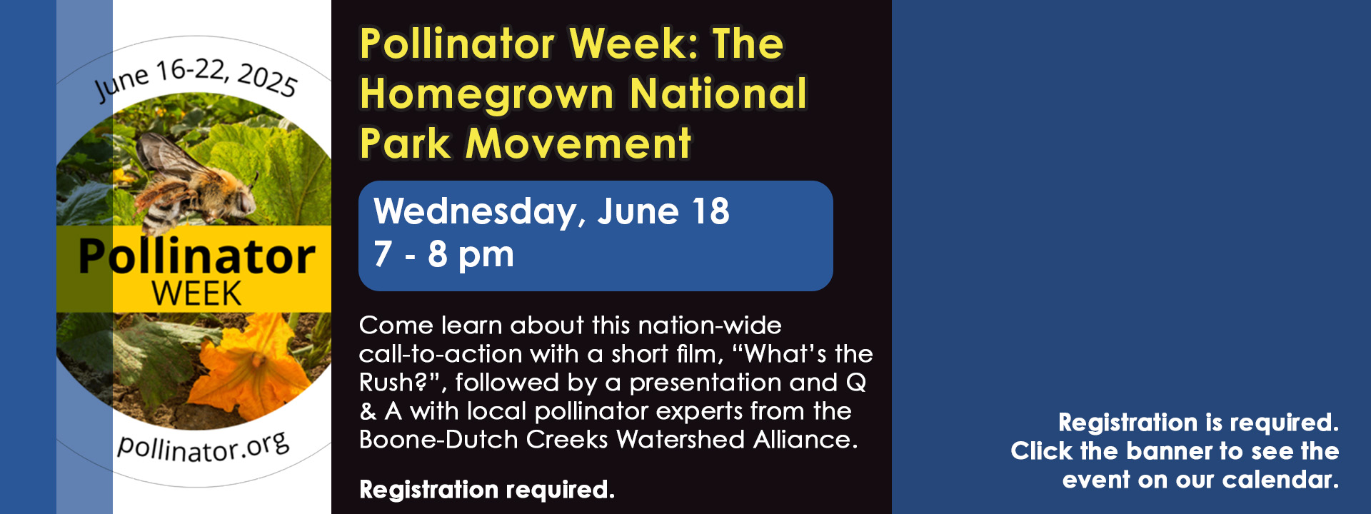 Pollinator Week June 18